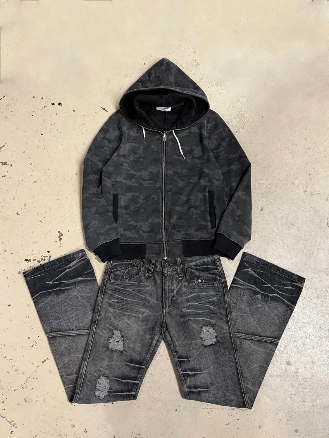 Y2k & punk cody set 상품이미지1