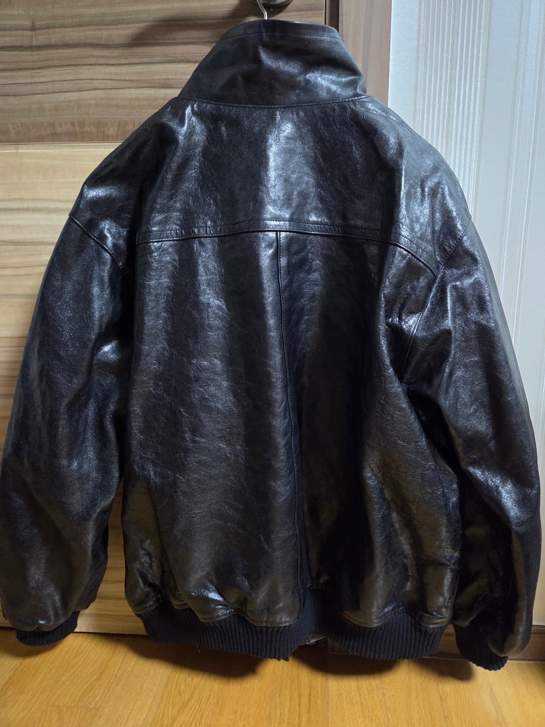 오라리 램 레더 블루종 3 상품이미지3