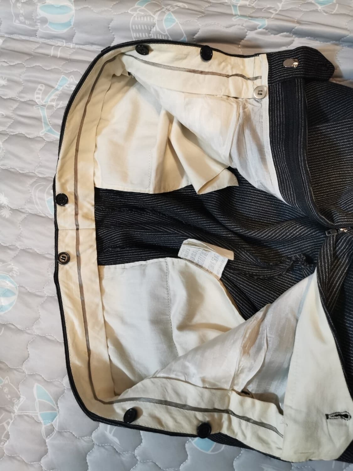 🌂🕴️지안프랑코 페레 | 그레이 스트라이프 3피스 수트 | 신사 상품이미지6