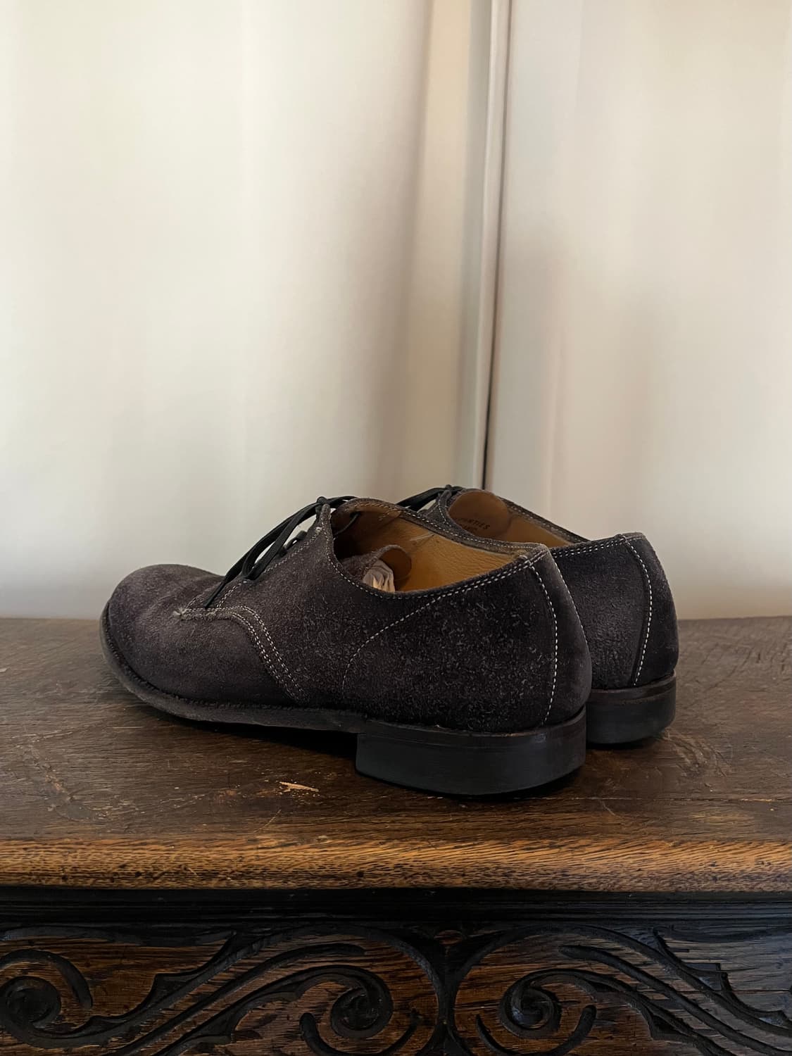 와코마리아 스웨이드 더비슈즈 상품이미지5