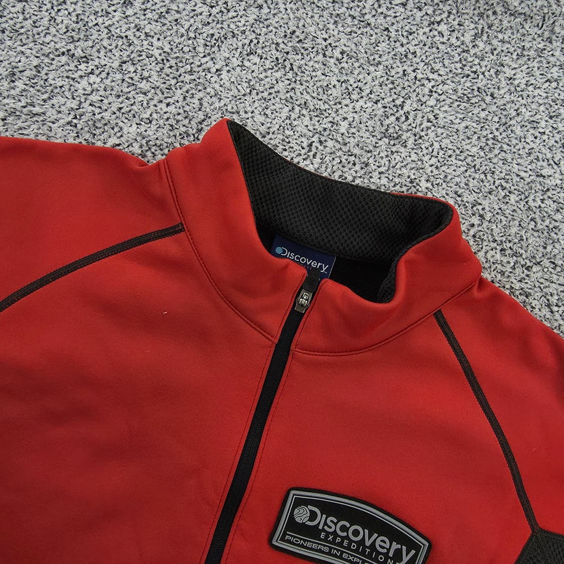 [95] 디스커버리 기모 반집업 긴팔티 1217J1 상품이미지2