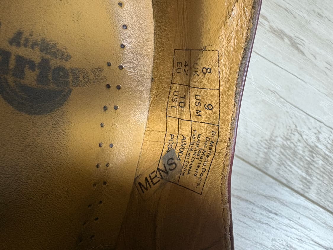 닥터마틴 1461 3홀 체리레드 270 상품이미지7