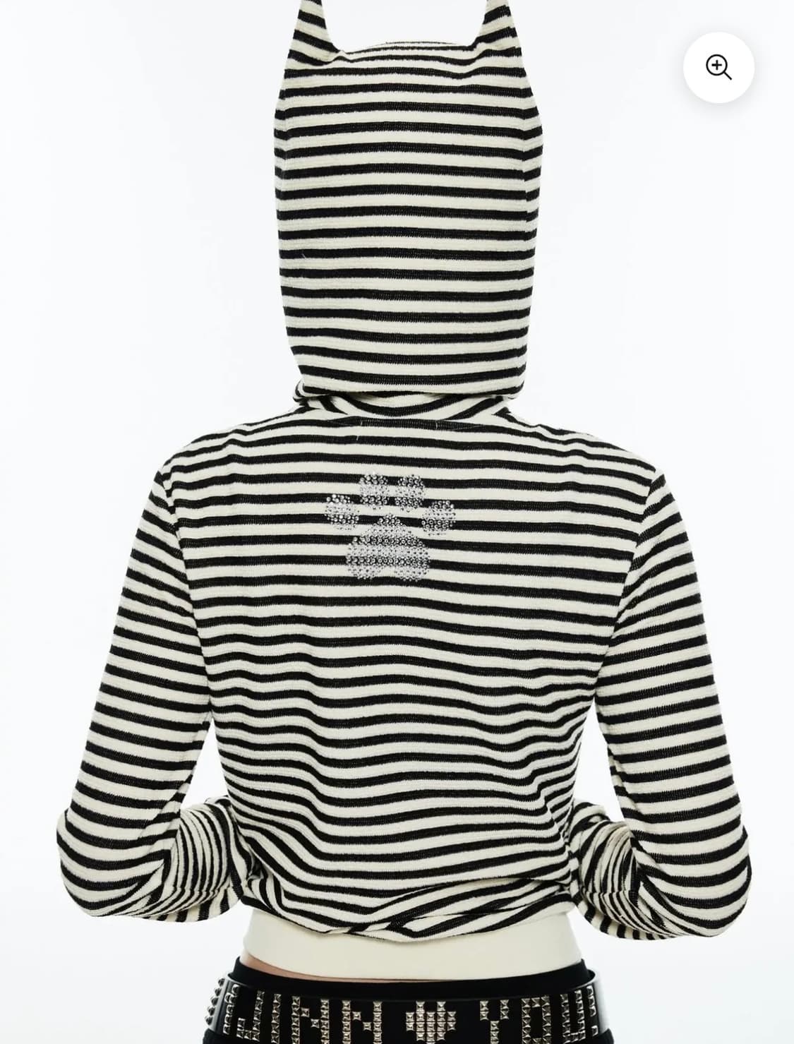 1jinn studio 원진 스튜디오 미드나잇 고양이 집업후디 상품이미지2