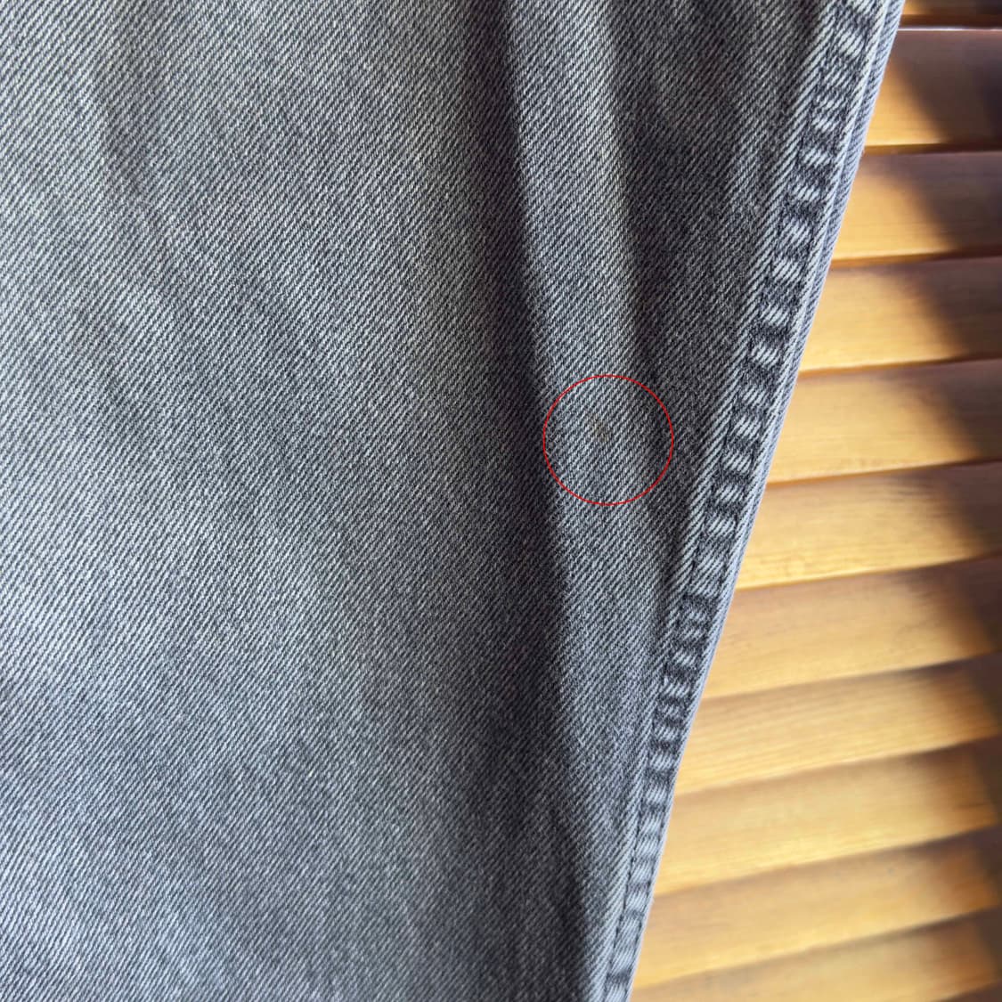 90s 리바이스 550 흑청 데님팬츠 W36 L32 상품이미지3