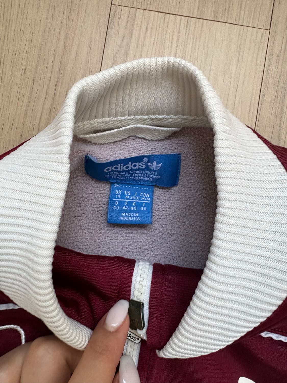 아디다스 버건디 져지 상품이미지4