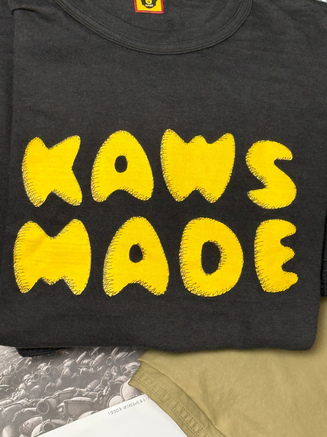 Human Made x Kaws T-Shirt Black 상품이미지1