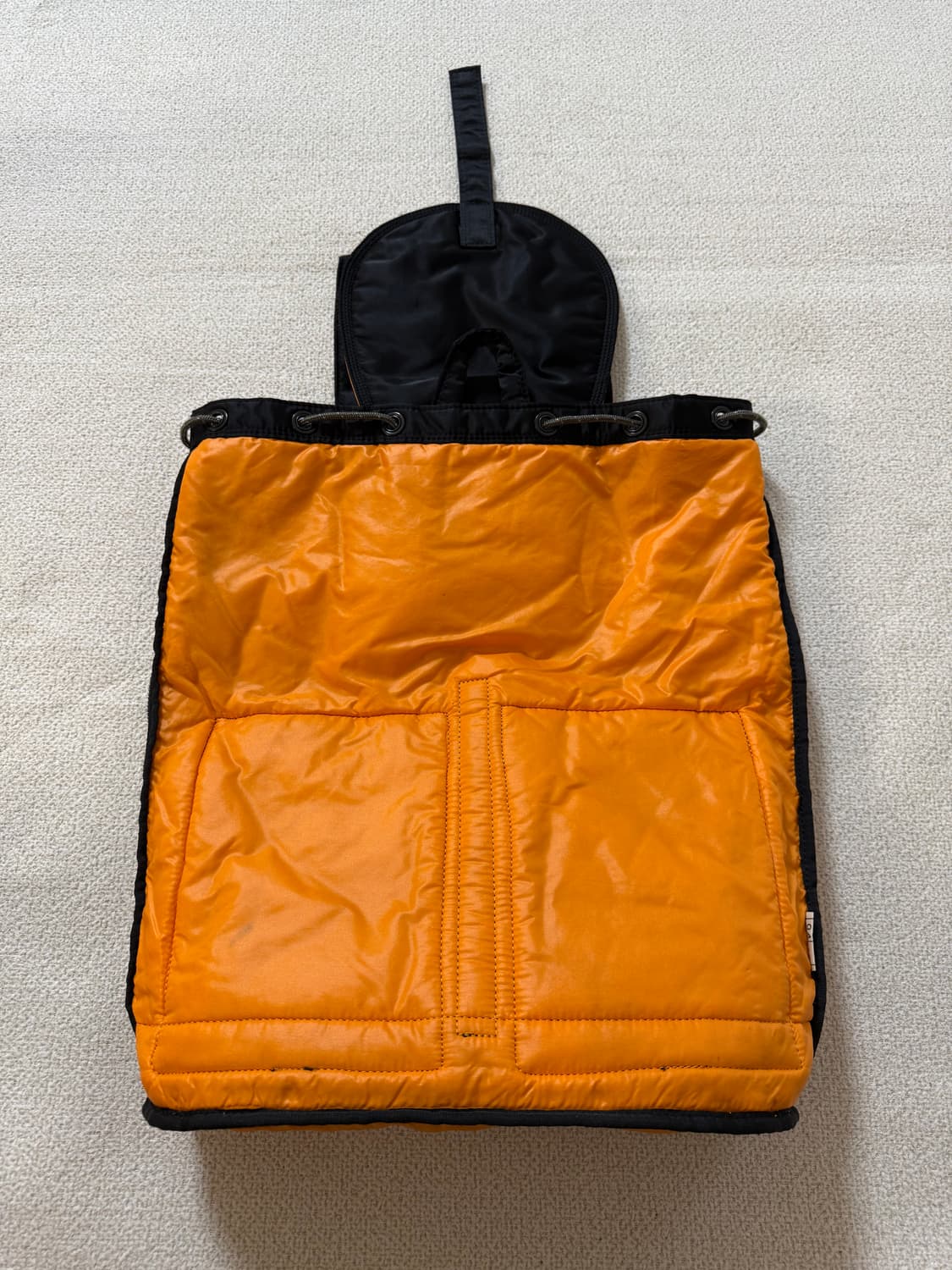 (미품) PORTER 포터 탱커 백팩 럭색 지퍼 블랙 상품이미지9