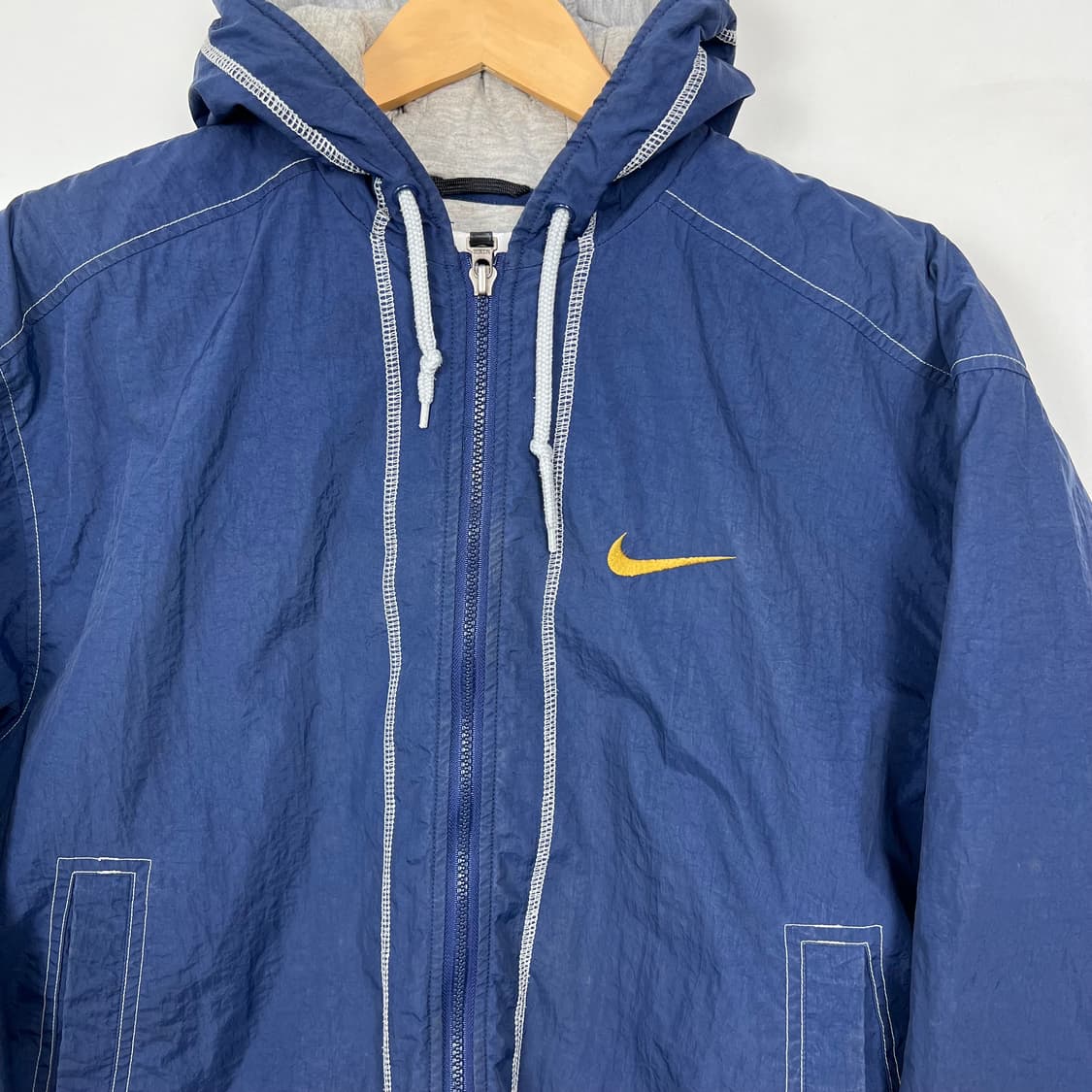 1990s NIKE 나이키 빅 스우시 후드 점퍼 자켓 상품이미지3