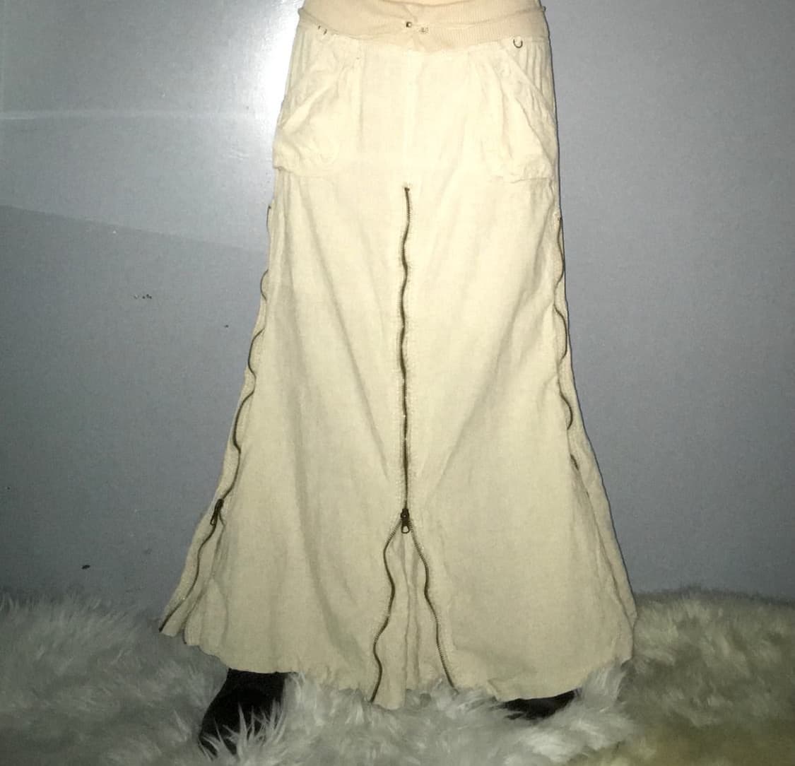 Goa 고아 롱스커트 베이지  상품이미지1