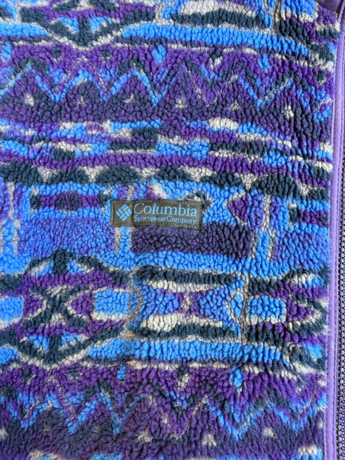 90s Columbia Aztec 플리스 상품이미지6