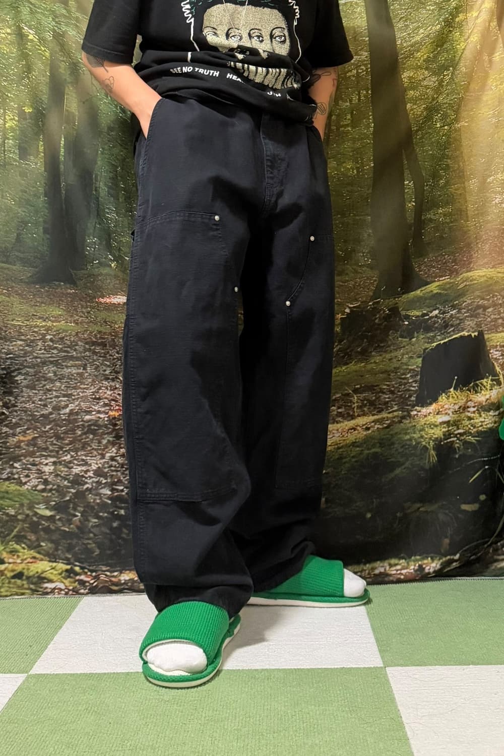 칼하트 윕 월터 더블니 워크 팬츠 상품이미지2