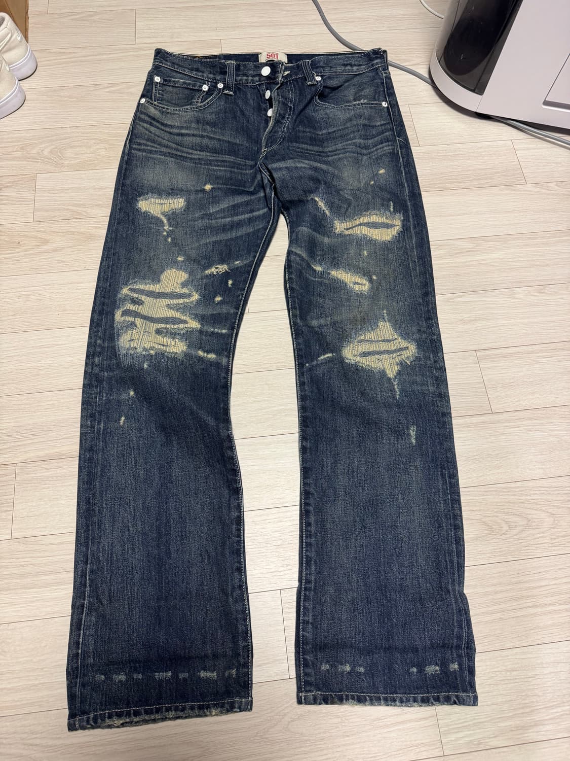 리바이스501 빈티지 일본판 기무라타쿠야 청바지 상품이미지1