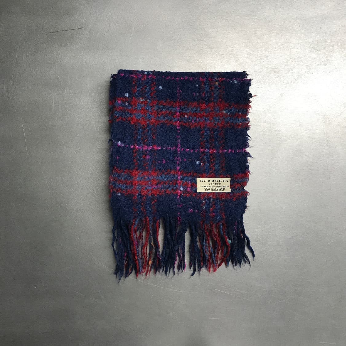 버버리 정품 메리노 혼방 머플러 상품이미지2