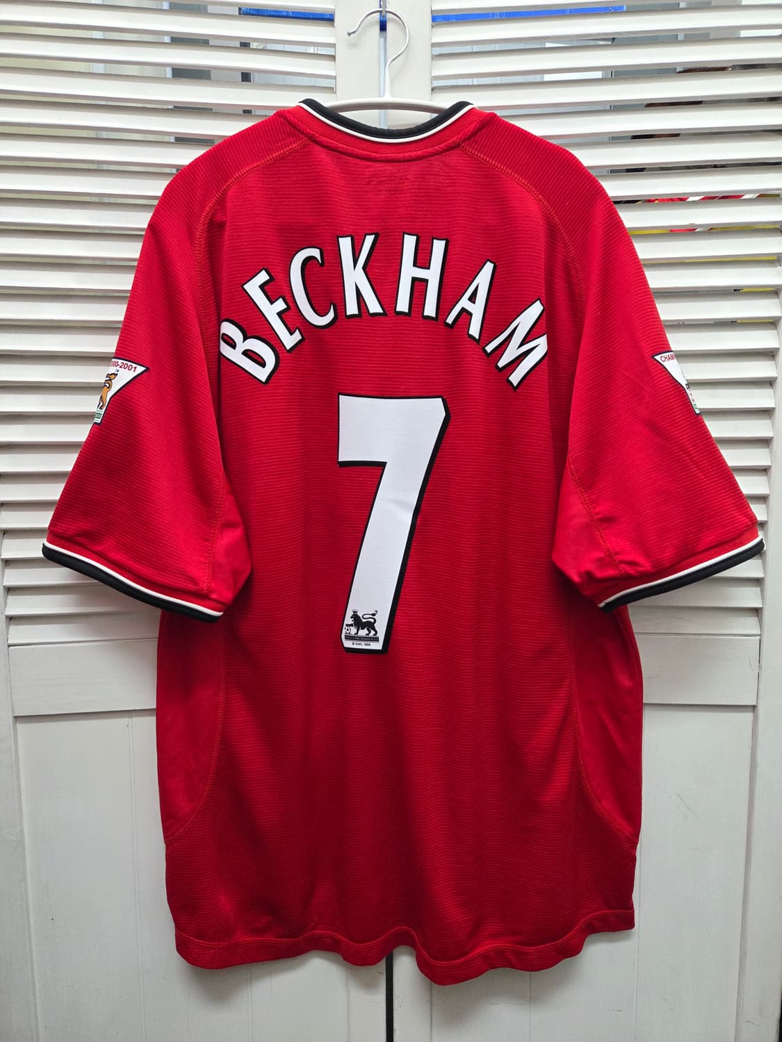 맨유 00-02 베컴 엄브로 유니폼 상품이미지2