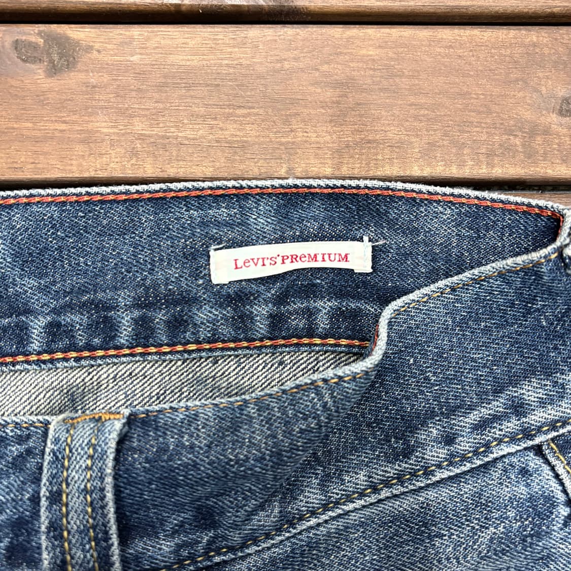 (33) 리바이스 514 프리미엄 화이트탭 데님 팬츠 상품이미지5