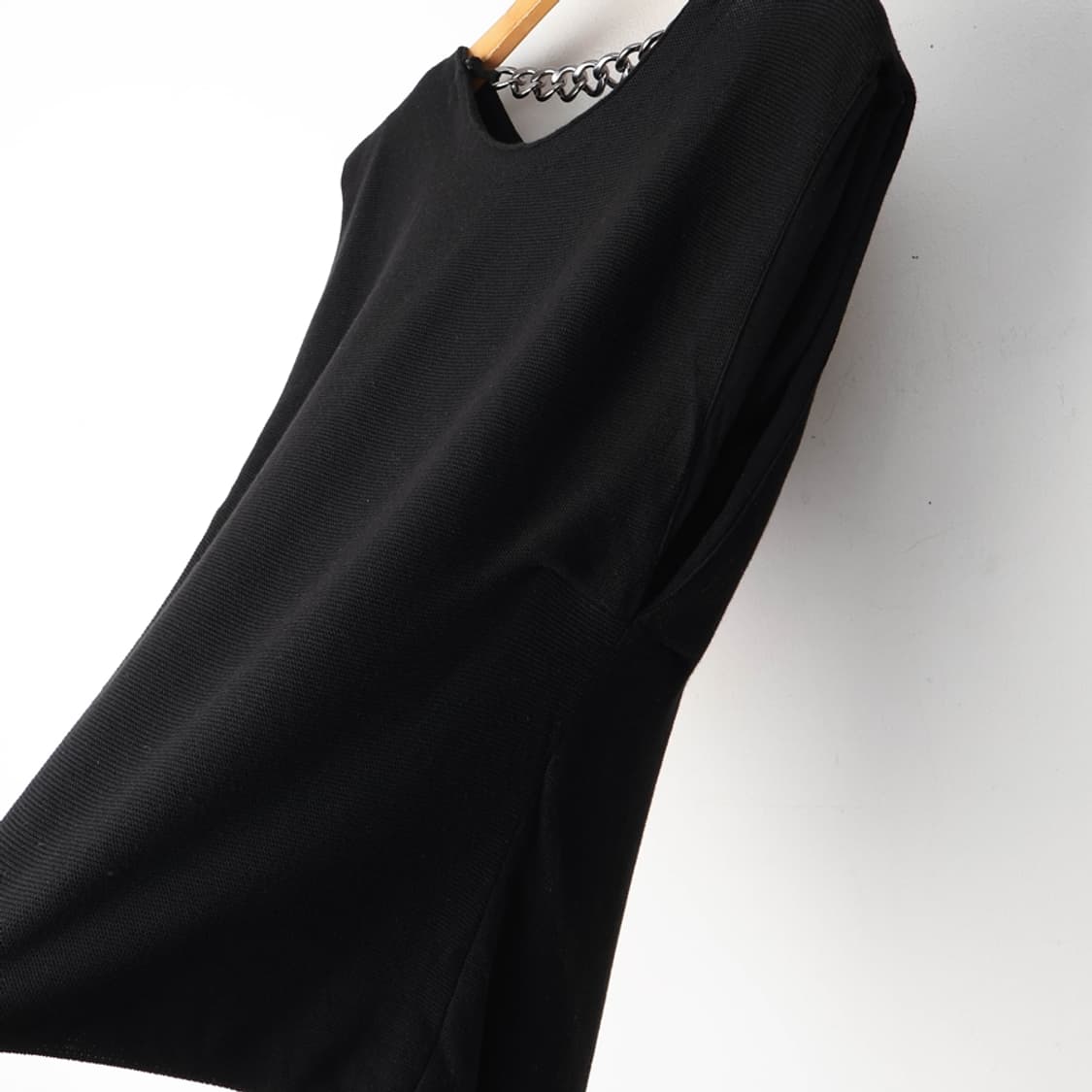 55/미샤 체인 민소매 니트  상품이미지3