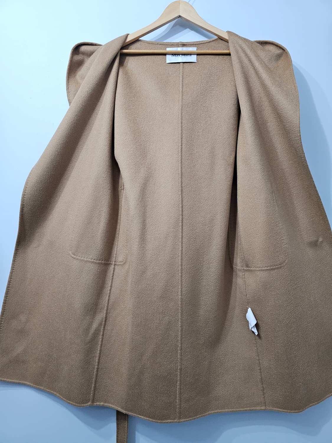 막스마라 후드 롱 코트 캐시미어 혼방 FREE 상품이미지5