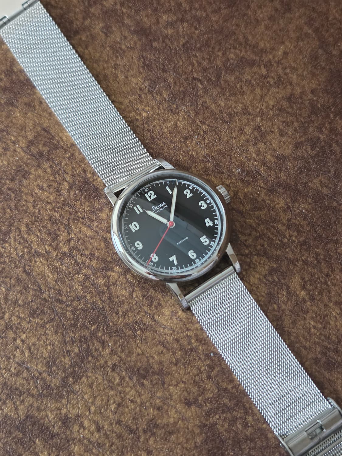 스토바 파티쇼 37mm 레드세컨즈 오토매틱시계 상품이미지7
