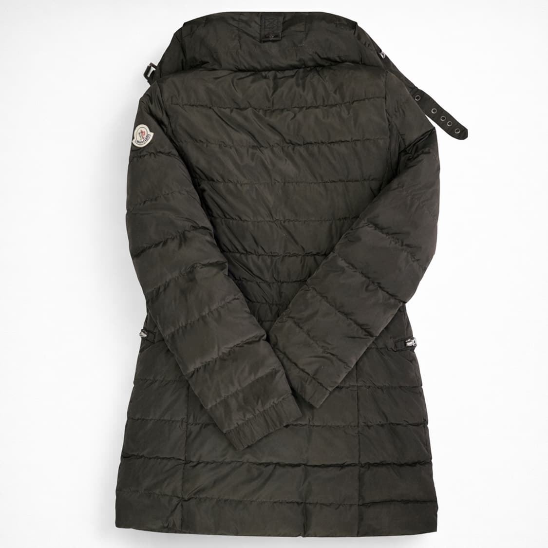 몽클레어 여성 롱 패딩 브라운 상품이미지2