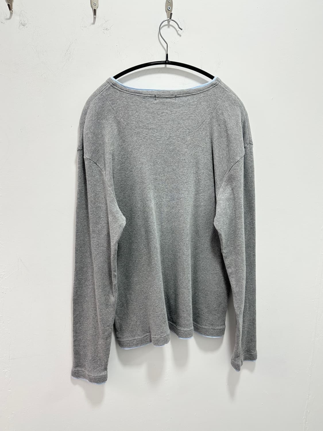 23 Homme fake layered knit sleeve  상품이미지7