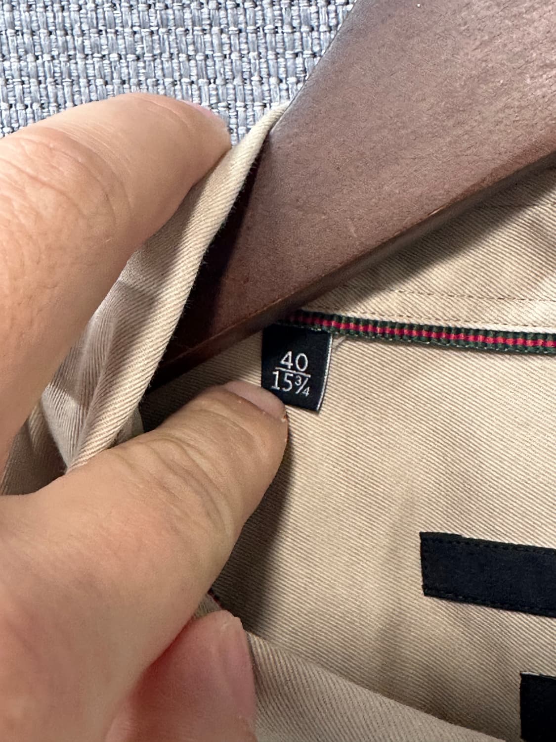 OLD GUCCI 구찌 슬림핏 셔츠 상품이미지4