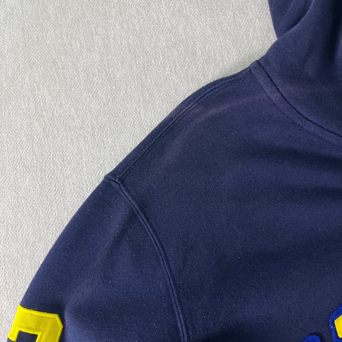 100 폴로랄프로렌 빅포니 usa 자수로고 네이비 후드티 상품이미지6