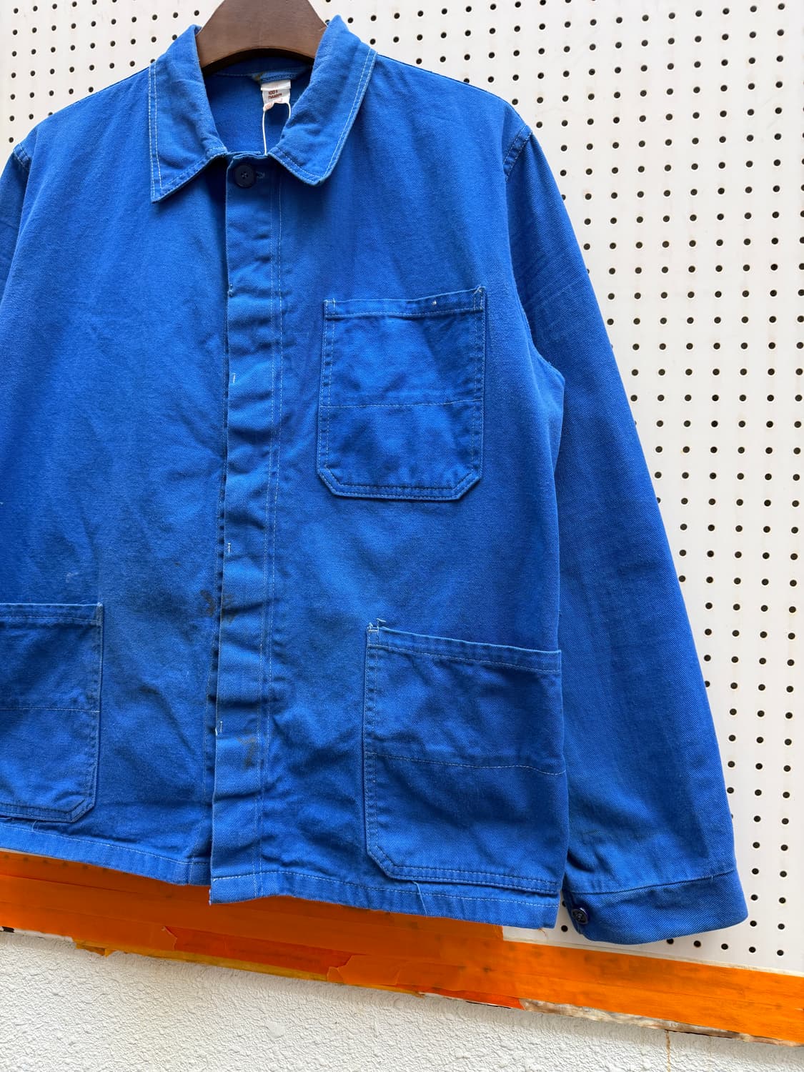 OLD MODEL WASHED BLUE 올드모델 빈티지 프렌치워크자켓 상품이미지6