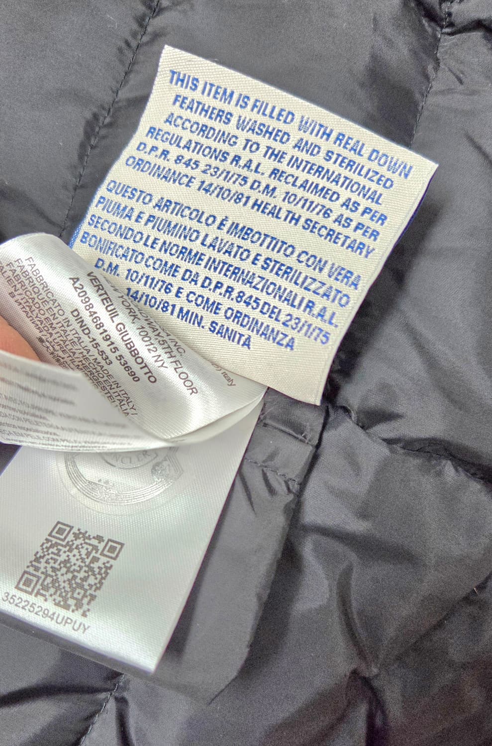 정품)몽클레어여성85~90 최상급 상품이미지10