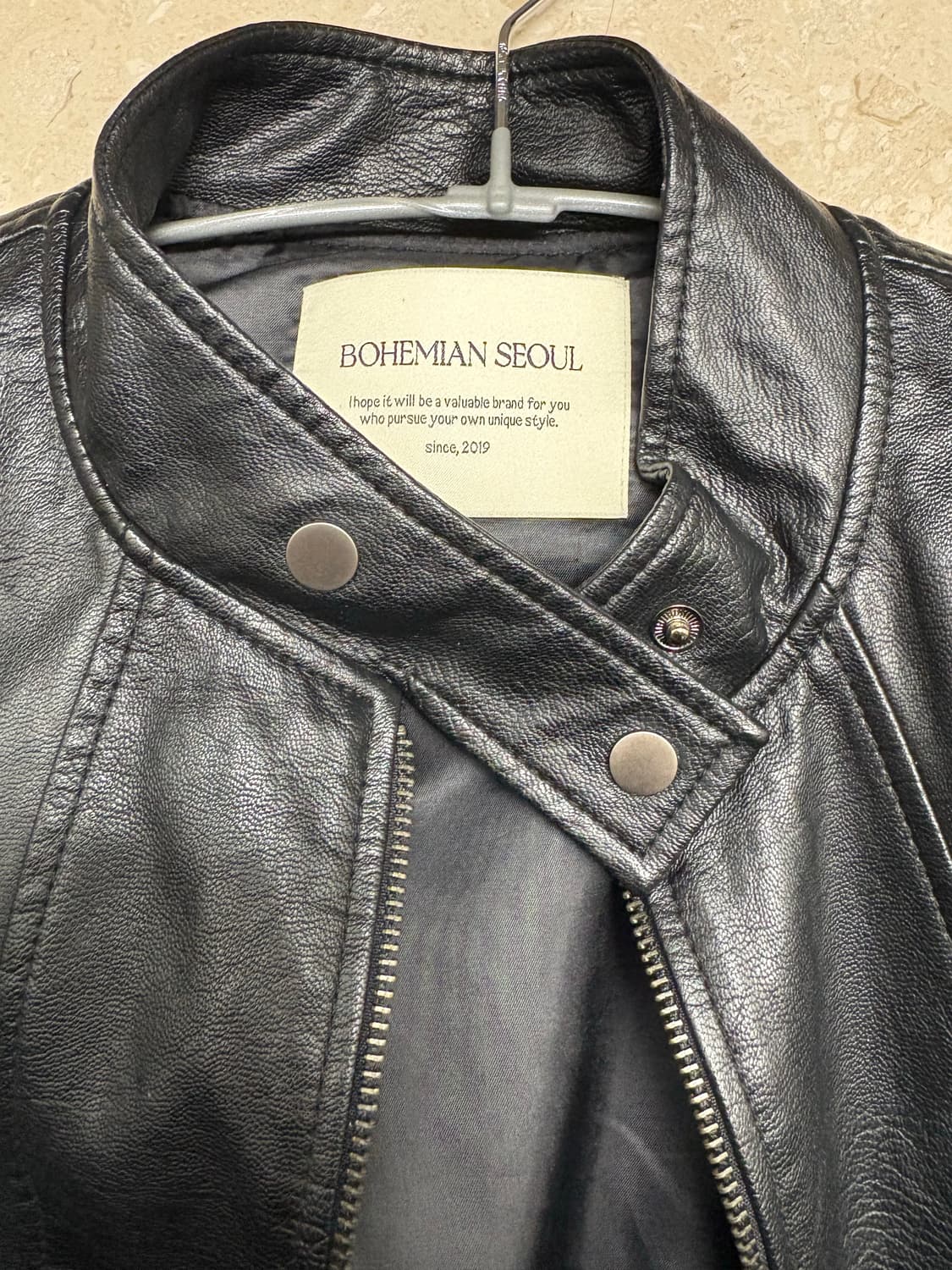 보헴서 2way biker jacket 상품이미지2