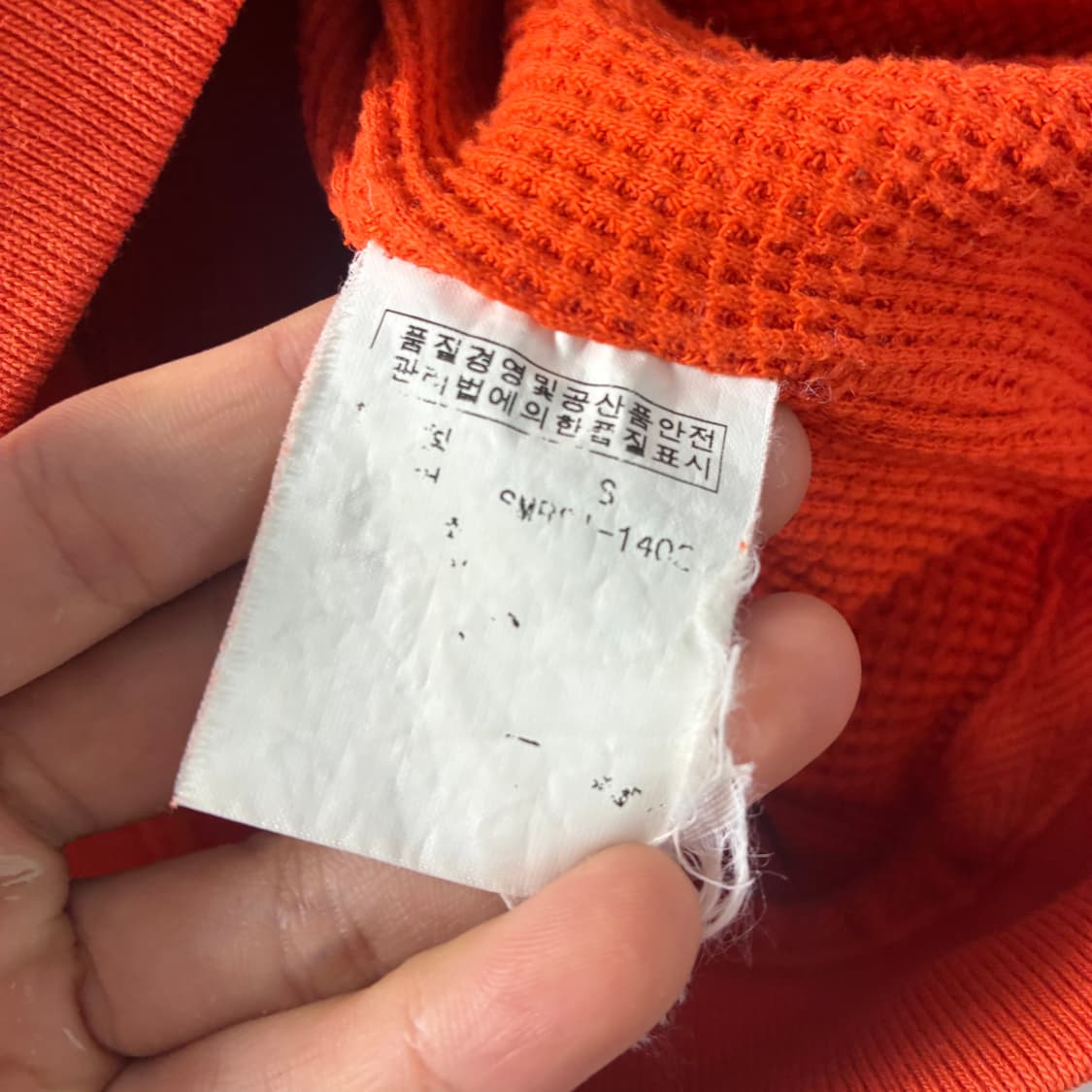 Polo  폴로 랄프로렌 자수 코튼 오렌지 후드집업  상품이미지6