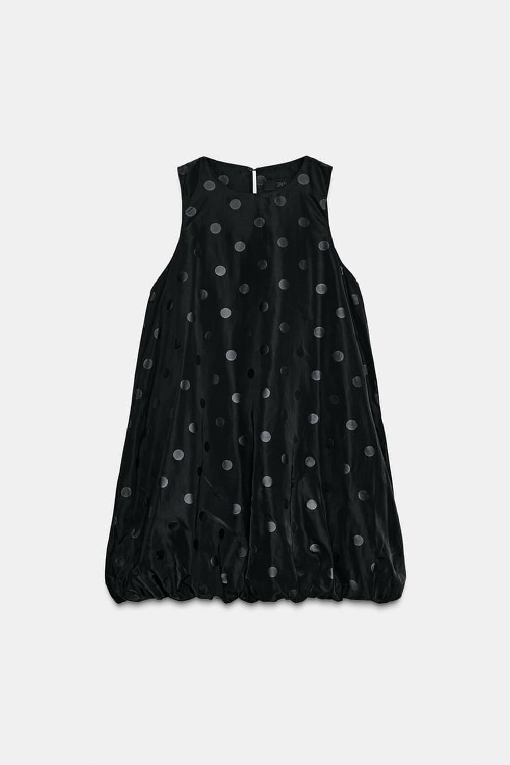 ZARA 자라 벌룬 도트 패턴 원피스 XS (4772/824/800) 상품이미지1