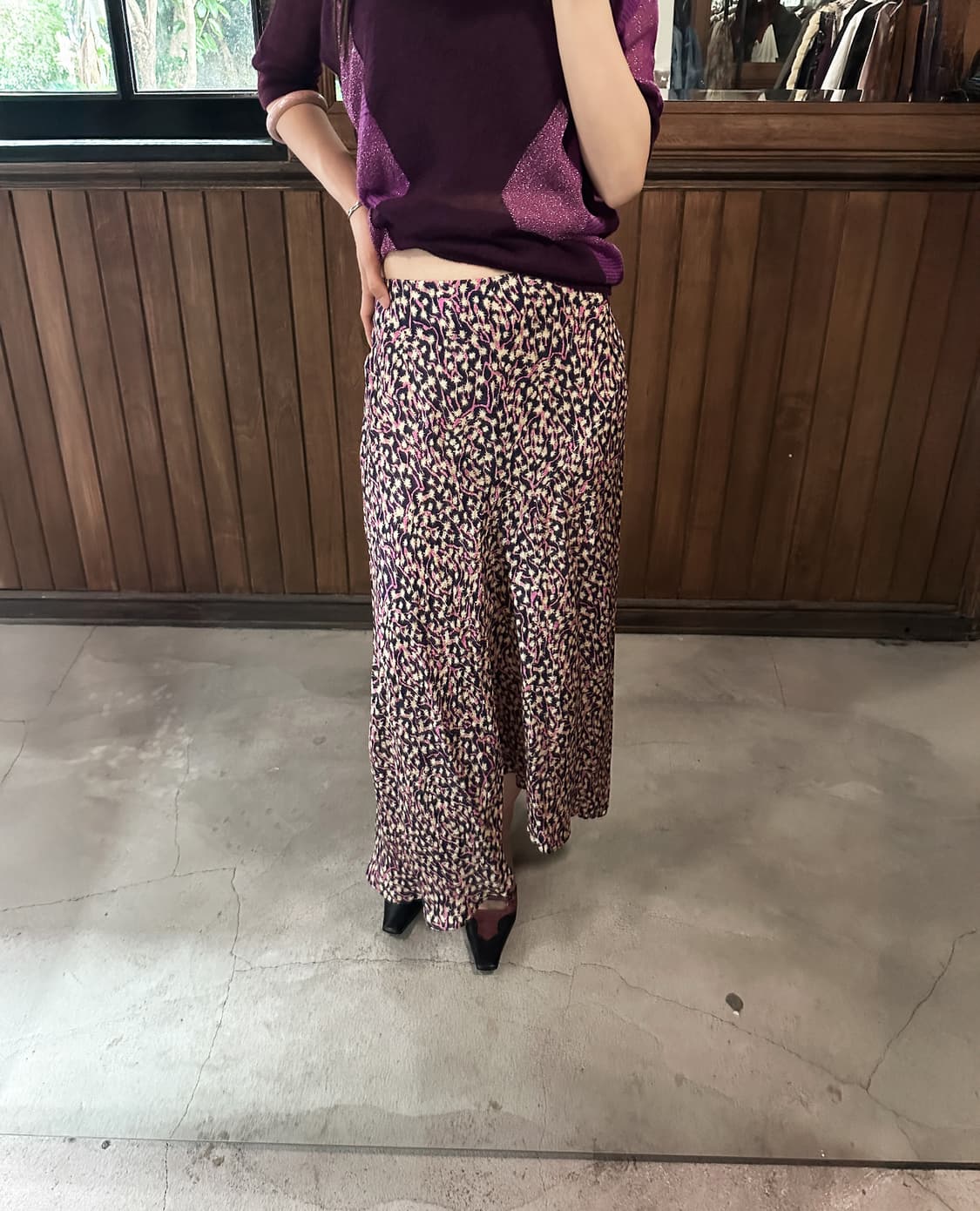ISABEL MARANT floral skirt 상품이미지4