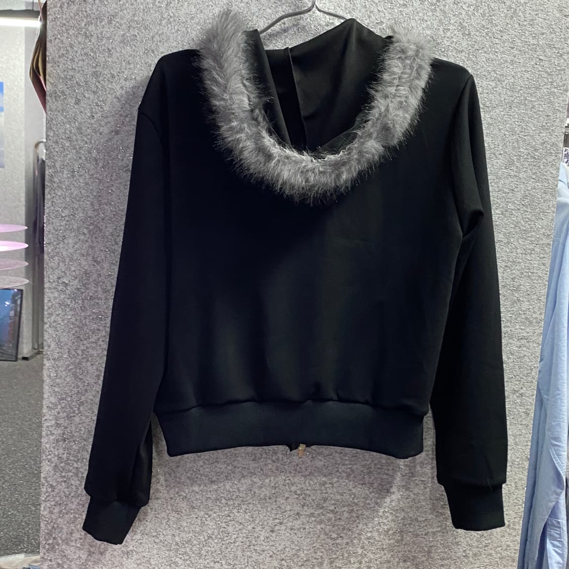 빈티지 y2k 비즈 투웨이 후드집업 b3394 상품이미지3