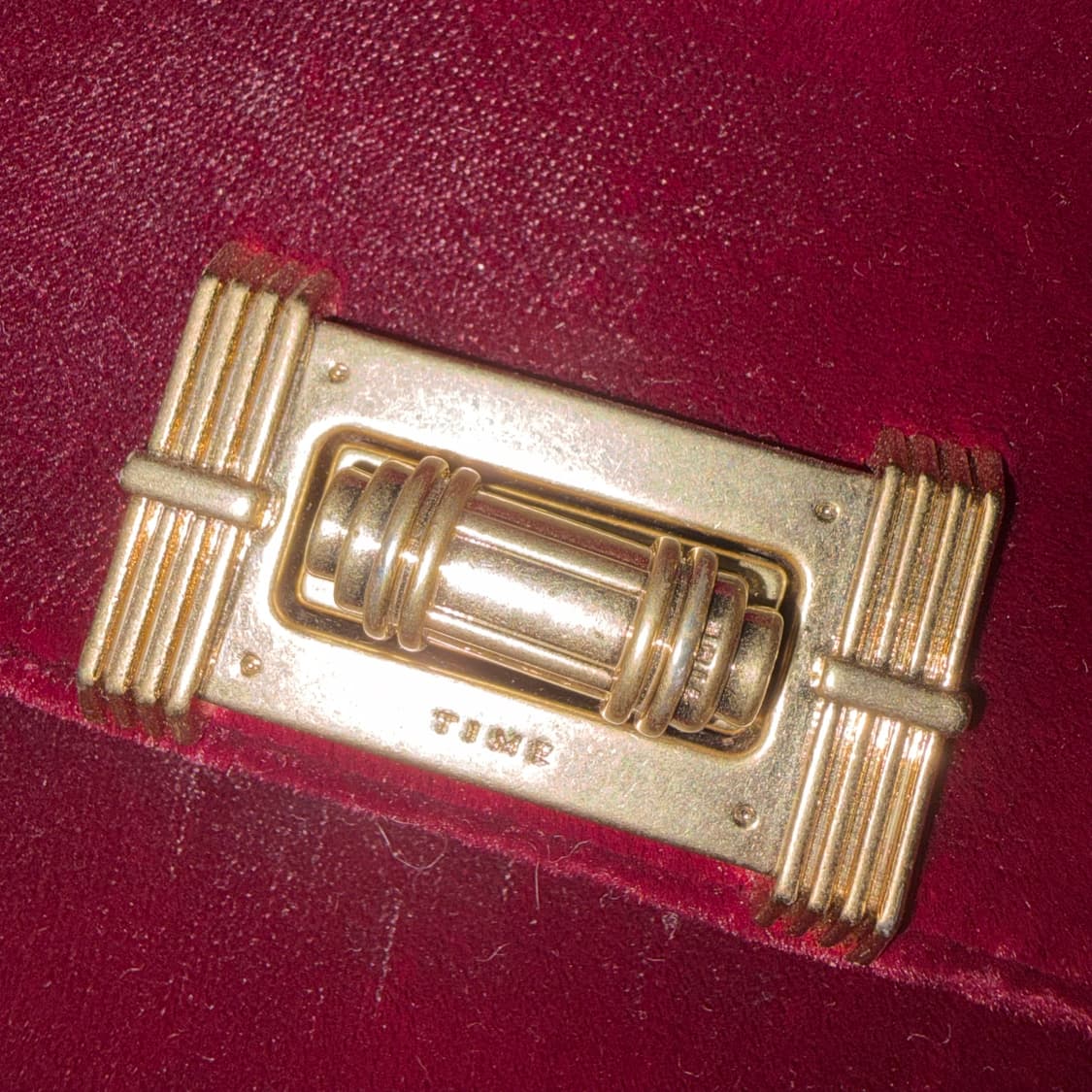 TIME 벨벳 체인 크로스백 버건디 상품이미지6