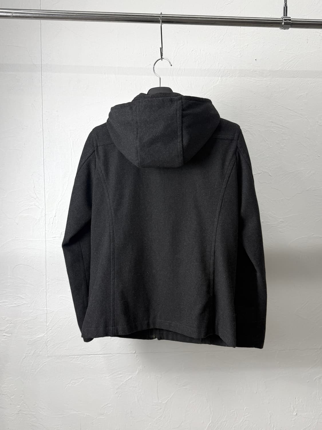 세만틱 디자인 더플 후드 자켓 상품이미지5