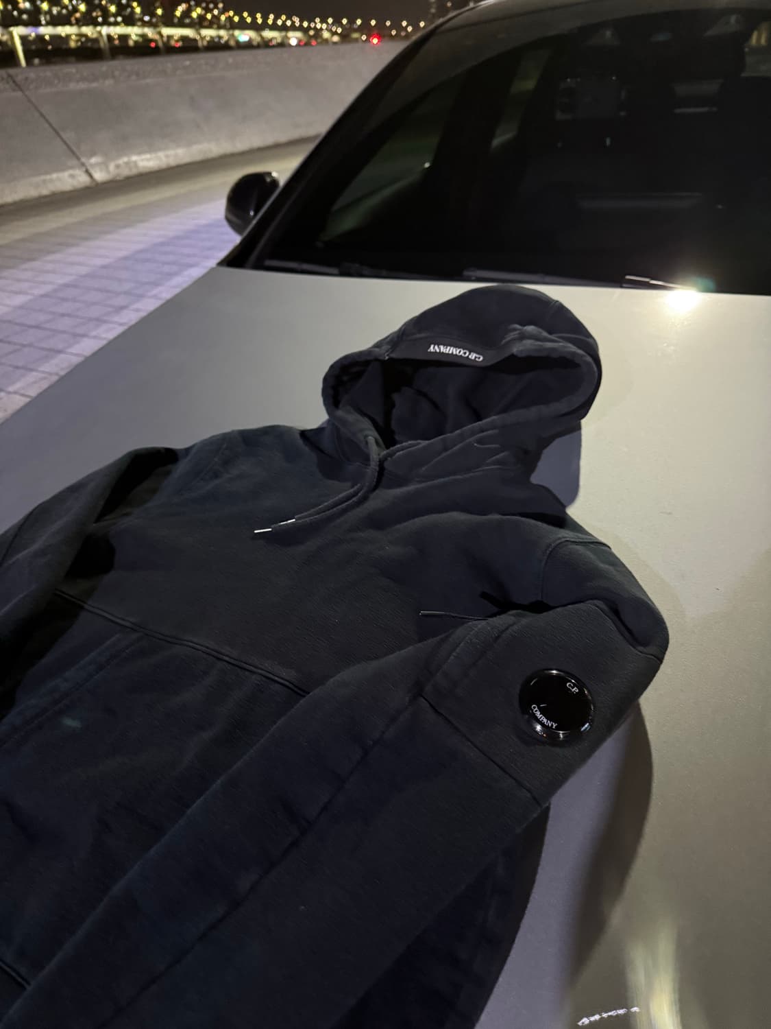 CP컴퍼니 후드 블랙 M 상품이미지1