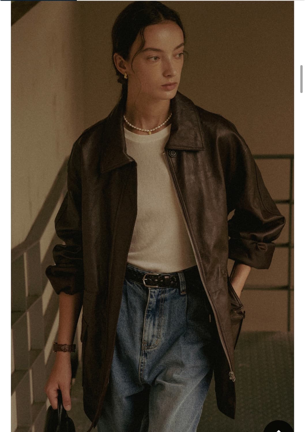 Till i die 틸아이다이 레더 자켓 상품이미지1