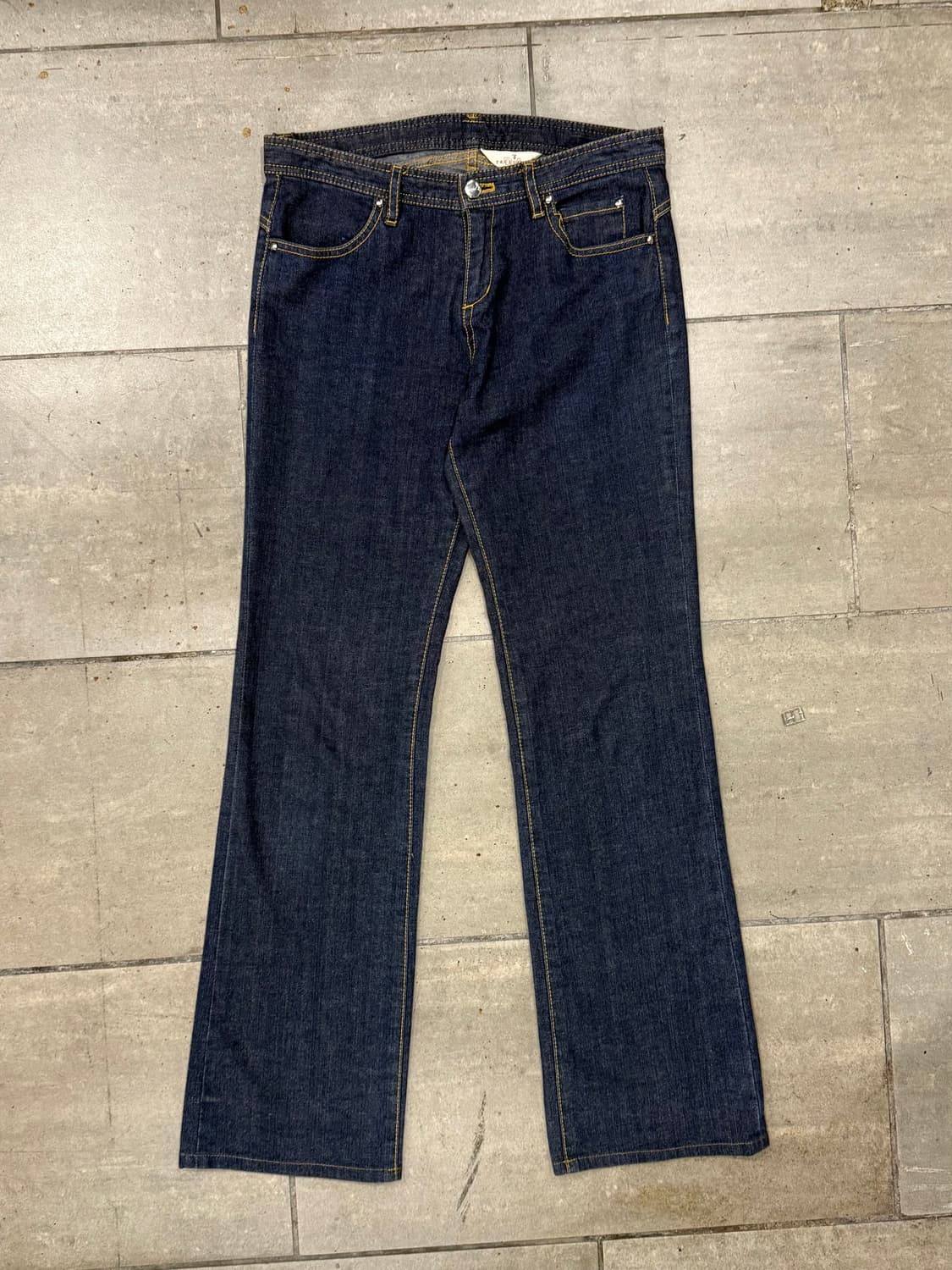 Trussardi 데님 팬츠 진청 세미 부츠컷 상품이미지4
