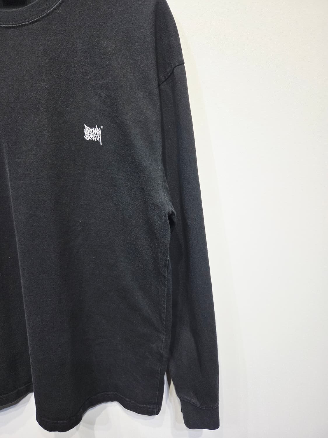 브라운브레스 롱 슬리브 블랙 티셔츠_XL 상품이미지4