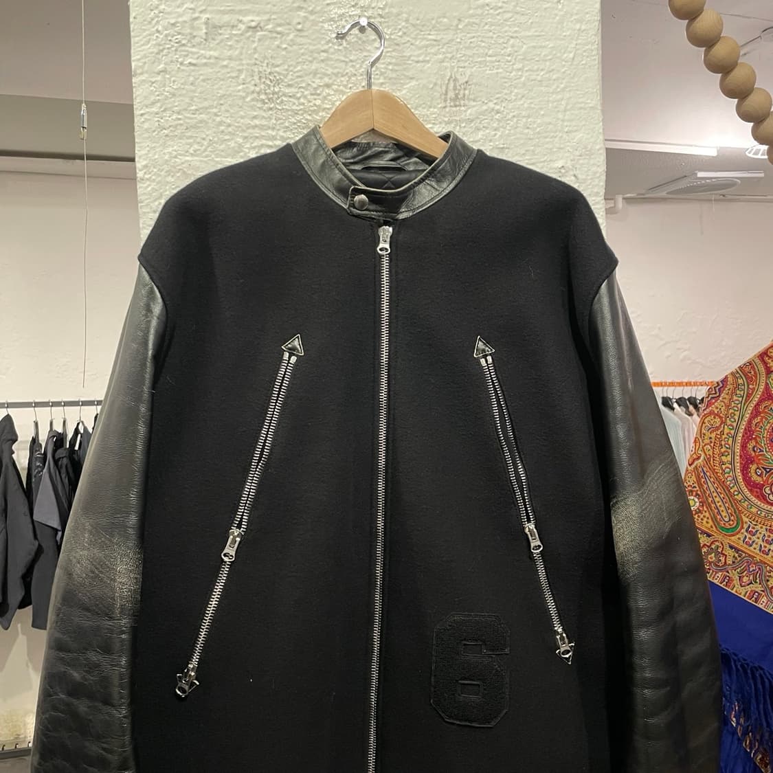 마르지엘라 MM6 5-zip 바시티 자켓 상품이미지2