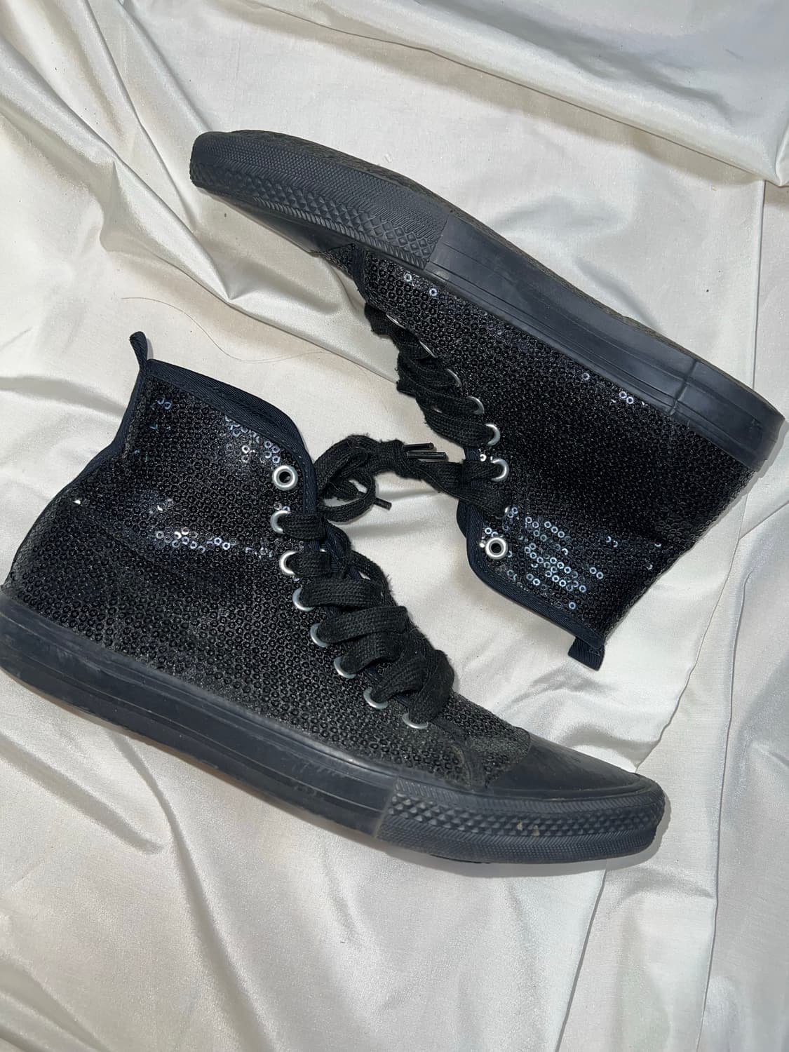 준야 와타나베 스팽글 스틸레토 스니커즈 상품이미지2