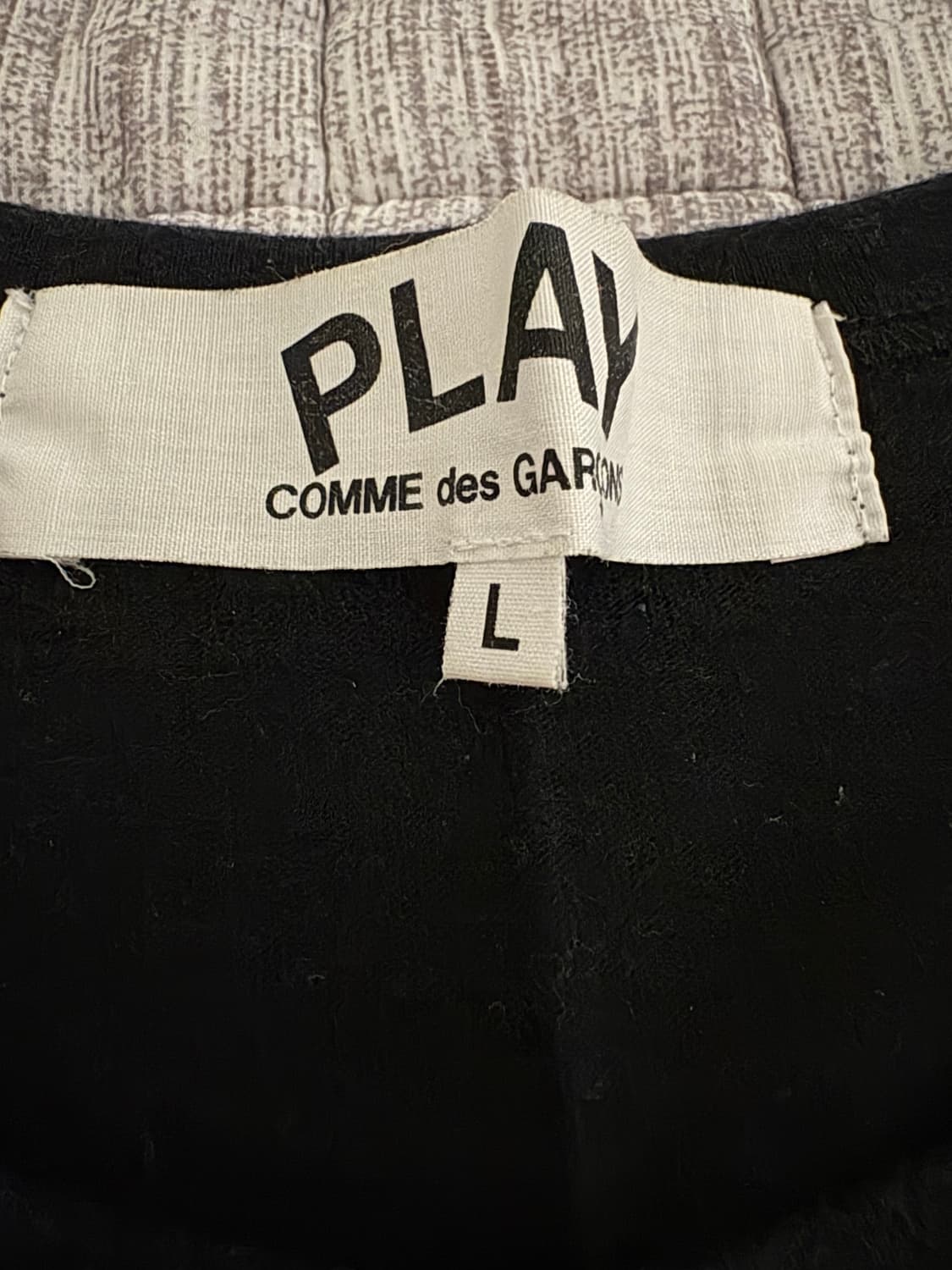 꼼데가르송 긴팔티  상품이미지3