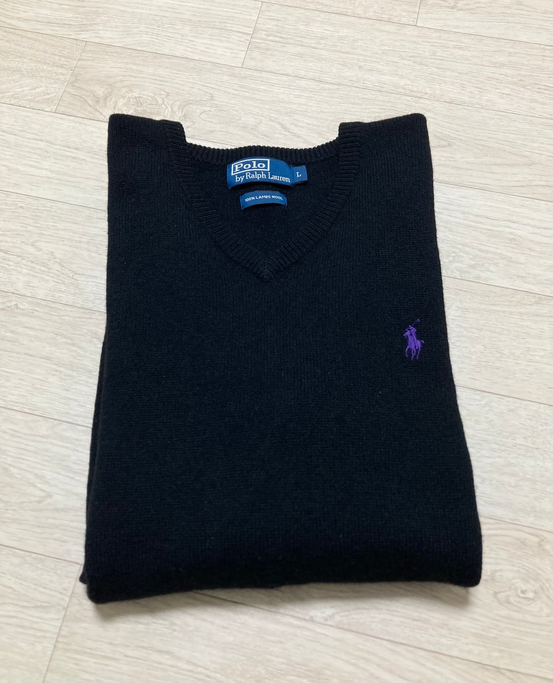 폴로 브이넥 울니트 100(L) 판매 상품이미지1