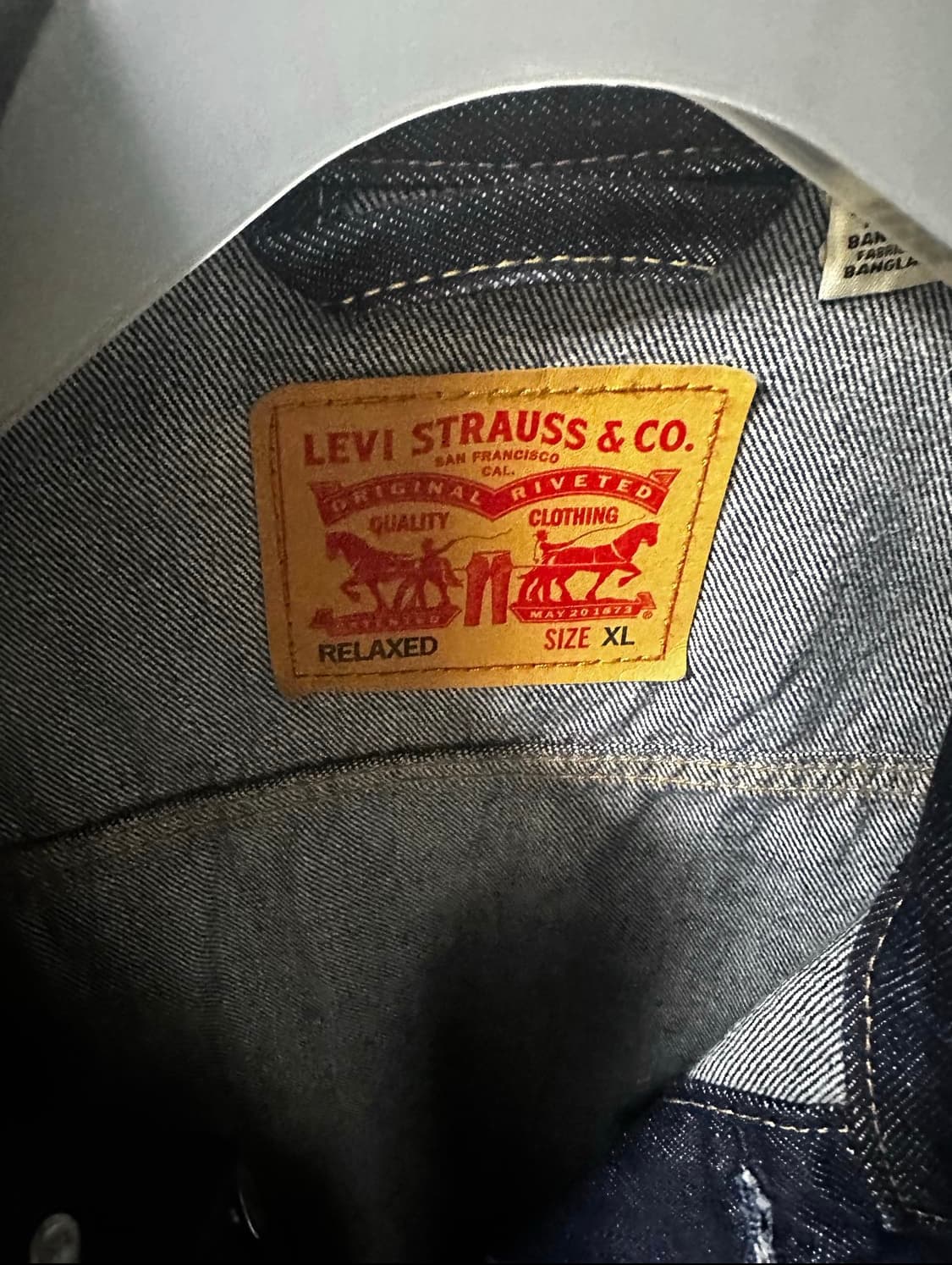 리바이스 타입2 자켓 xl 상품이미지2