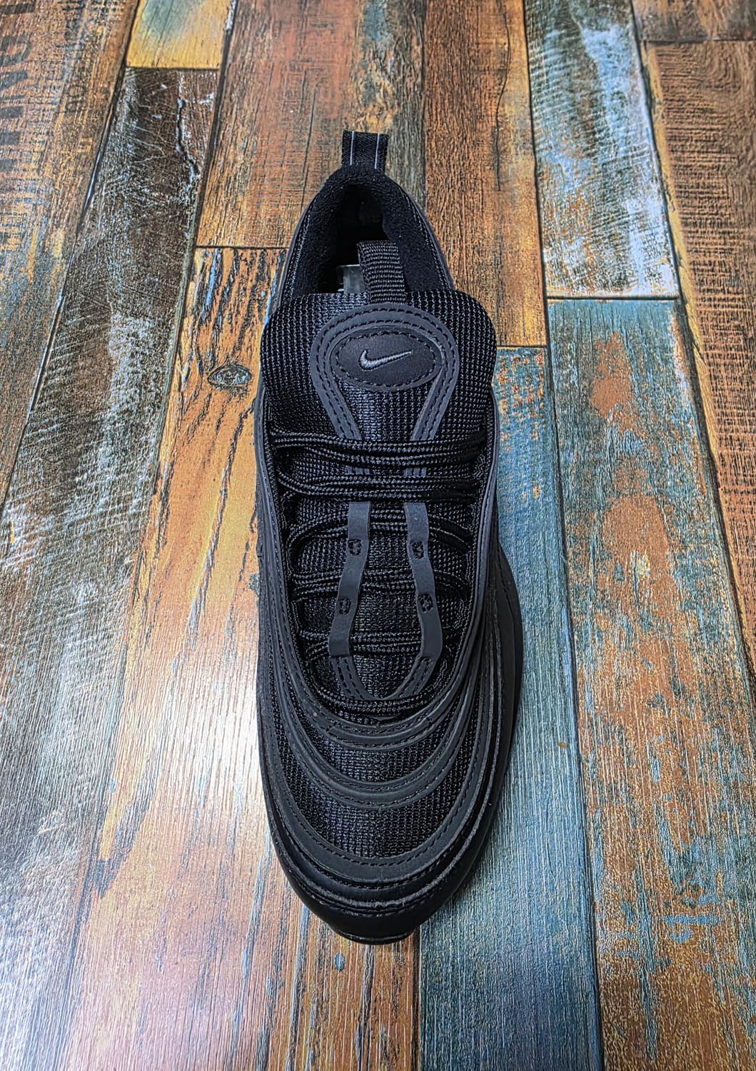 나이키 에어맥스 97 블랙 다크 그레이 / 6반 (235) 상품이미지6