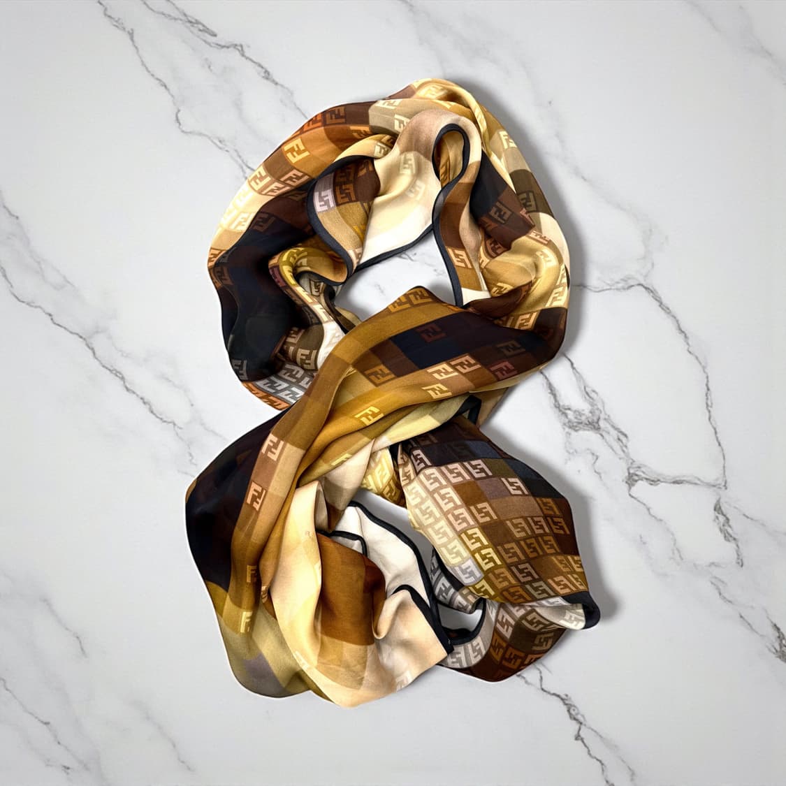 펜디 FF주카 실크 스카프 상품이미지2