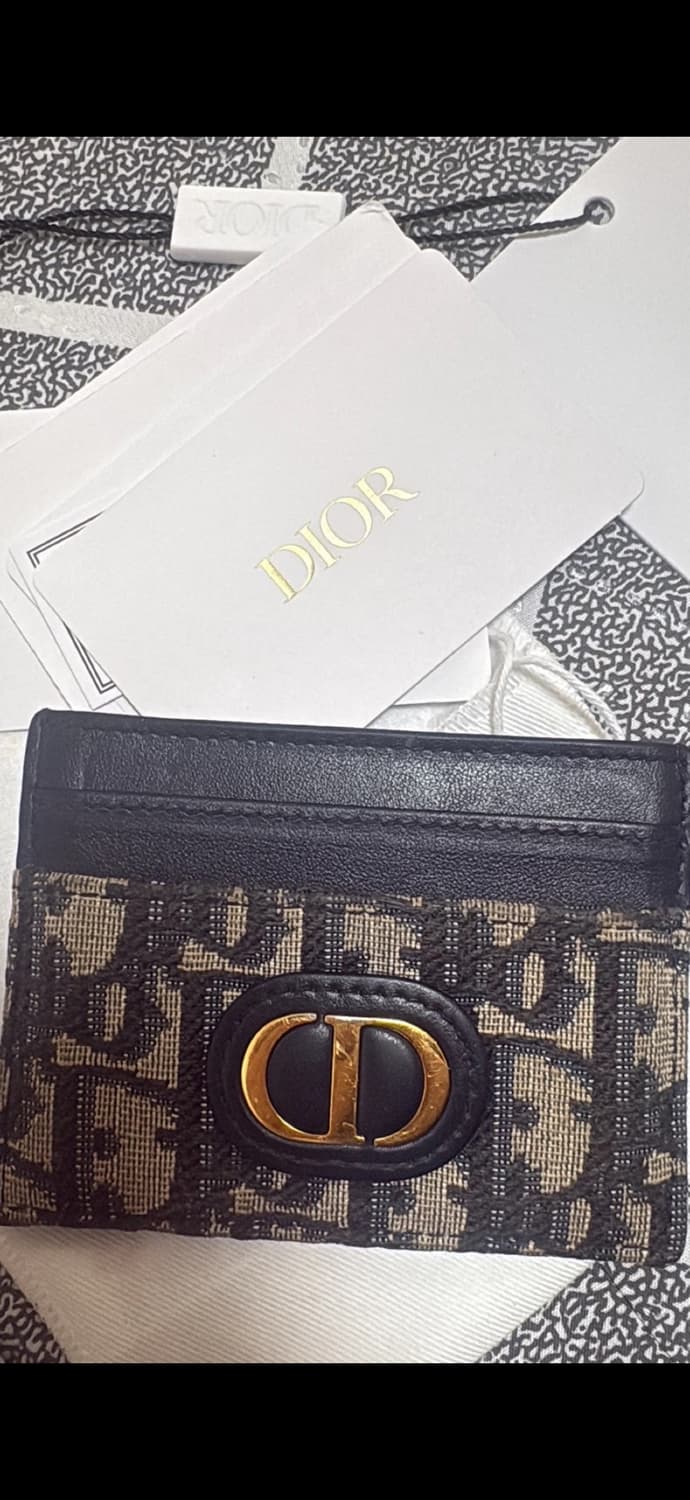 디올 오블리크 몽테인 카드지갑 풀구성 상품이미지2