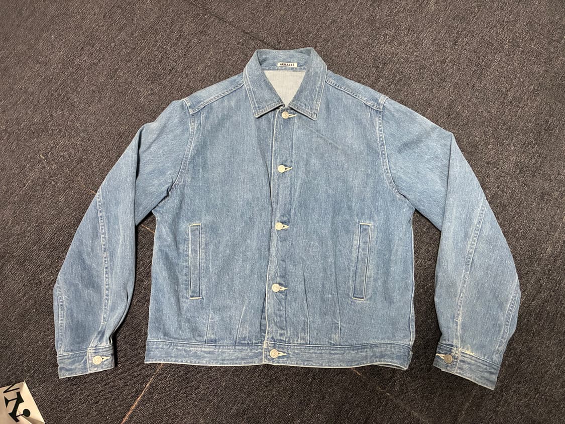 오라리 페이디드 라이트 데님 블루종 4  상품이미지2