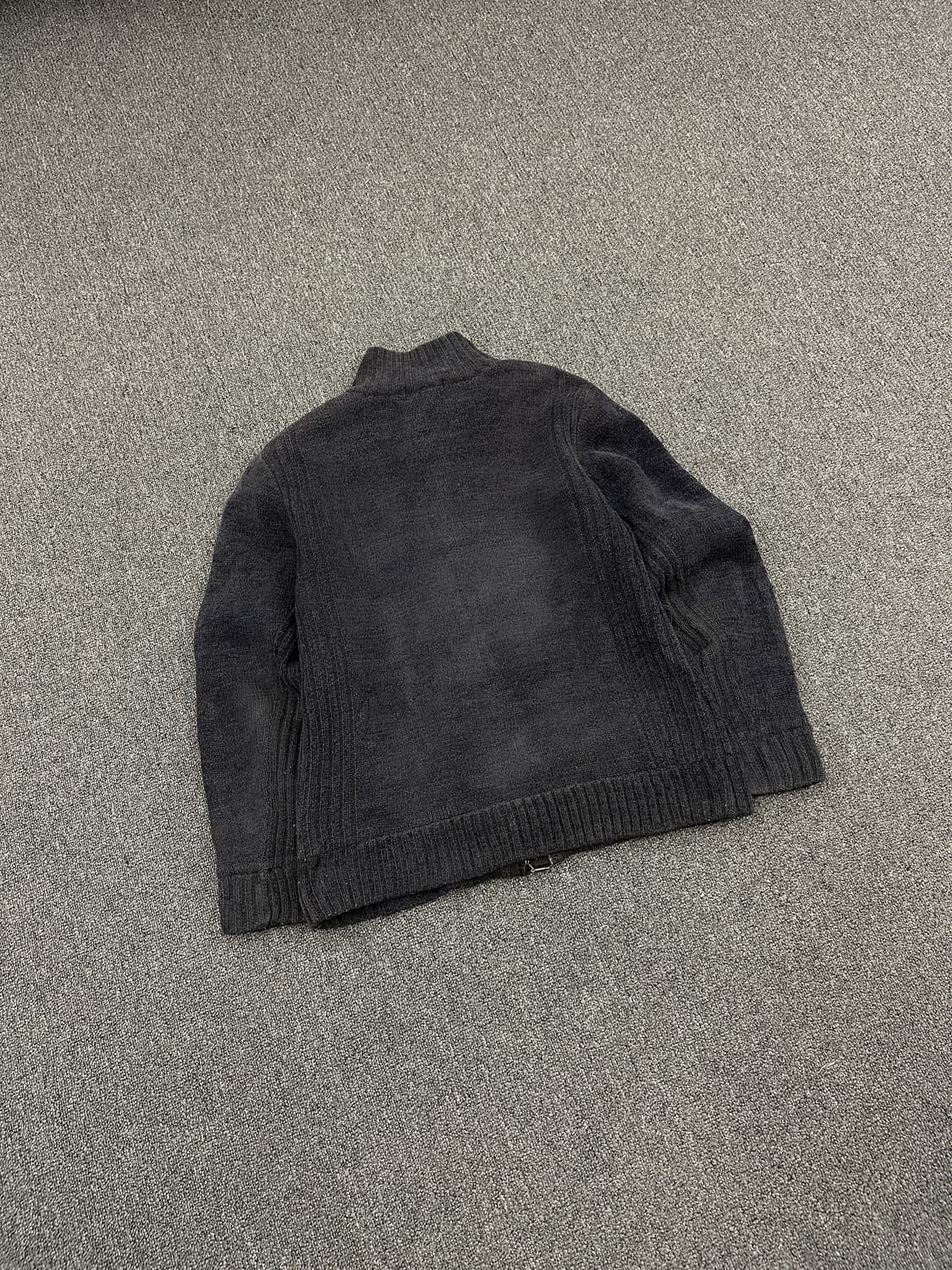 L) 재패니즈 빈티지 SHUMEL 버튼 니트집업 상품이미지4