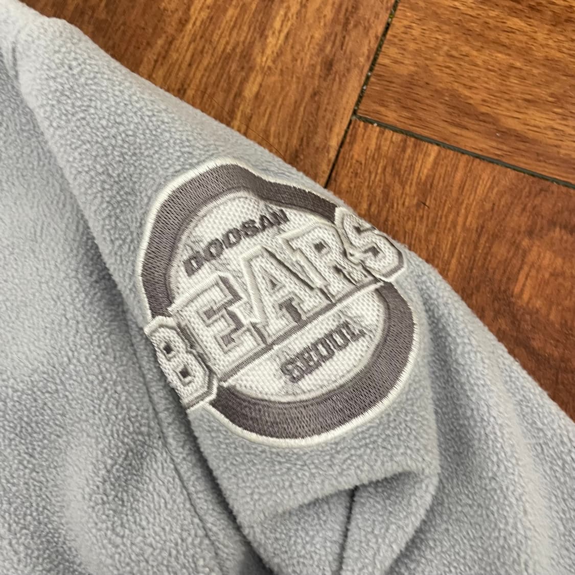 두산베어스 후리스 후드티 상품이미지2